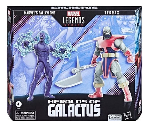 Fallen One Y Terrax Heraldos De Galactus Marvel Legends