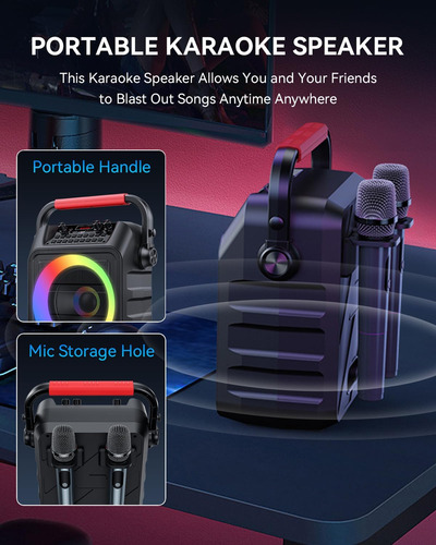 Karaoke Mchine,máquina De Karaoke Para Adultos Y Niños,ka...