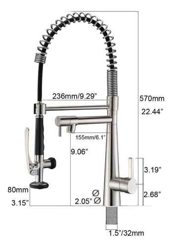 Grifo De Cocina De Gicasa, Grifos De Cocina De Latón De De Y