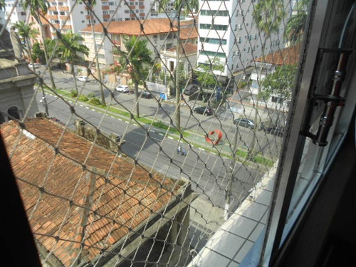 Imagem 9 de 14 de Vila Matias- 2 Dorm-wc Emp-gar Dem-elev-portaria-excelente!
