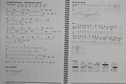 Caderno De Cifras Viola Caipira Sertanejo Vol.4 49 Músicas