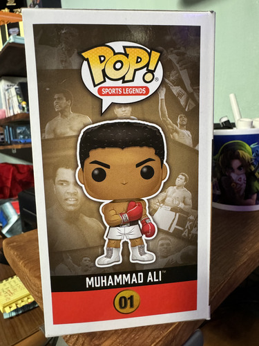 Funko Pop Muhammad Ali 01 Boxer Legend Del Deporte Original