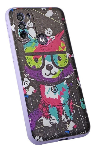 Fundas Silicona Silicone Cover Diseños Felpa Para Moto G31