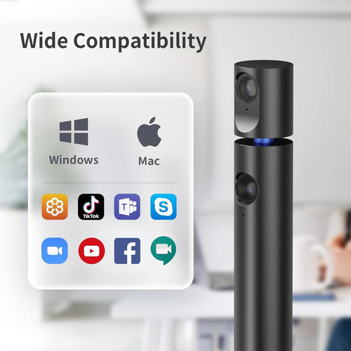 Czur Halo X Pro Webcam Doble 1080p Usb Para Pc