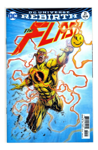 Flash 21 Dc Comics 2017 Variante Lenticular Jason Fabok 