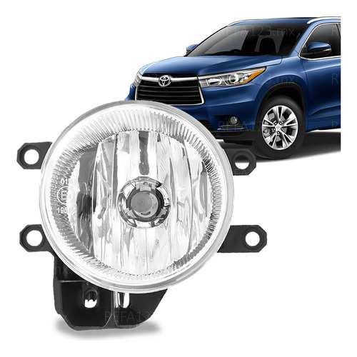 Faro Niebla Toyota Highlander 2014 2015 2016 Lado Chofer