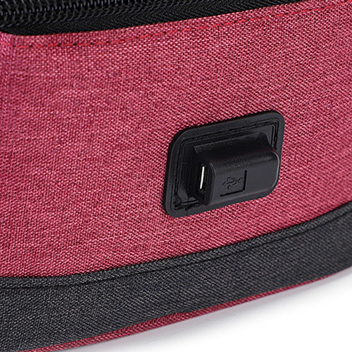 Fiambrera Calentada Bolsa De Aislamiento Usb Bolsa De Rojo