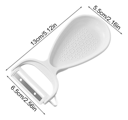Pelador De Acero Inoxidable Pelador De Verduras Ergonómico D