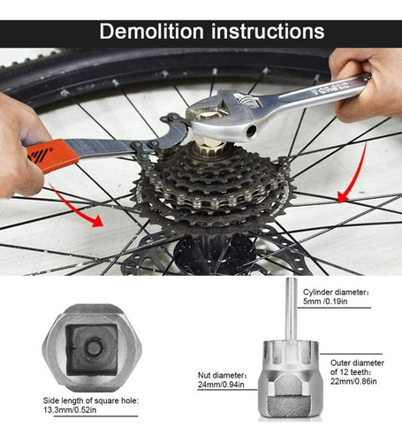 Imagen 4 de 6 de Kit De Herramienta Para Bicicleta