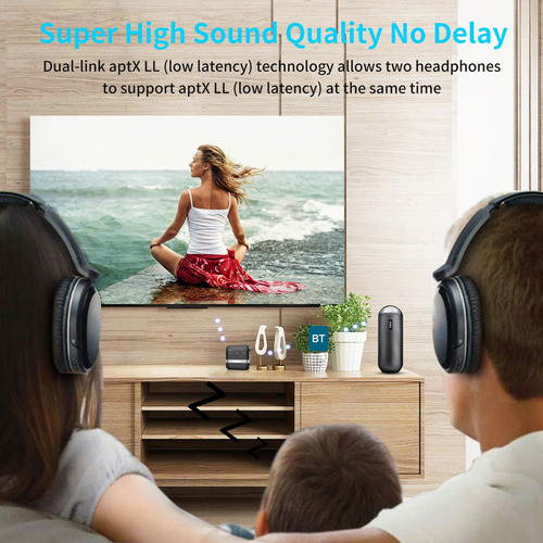Tx200 Bluetooth 5.0 Transmisor Y Receptor De Audio Inalámbri