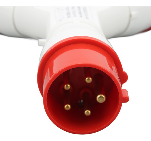 Plugue Industrial De 3 Vias Multifuncional De 5 Núcleos 3p N