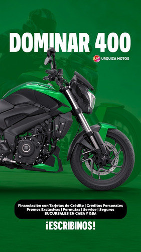 Imagen 16 de 17 de Bajaj Dominar D 400 Ug Urquiza Motos 0km 2023 Retira Ya