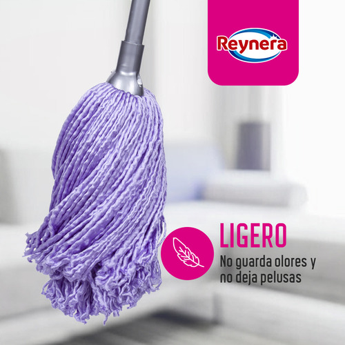 12 Repuestos Trapeador Microfibra Ligero Reynera B2b