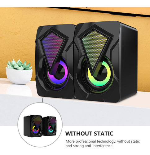 1 Par De Altavoces Usb Para Computadora, Altavoz De Computad