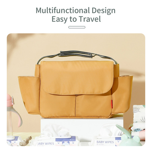 Mochila Multifuncional Para Bebés Con Diseño Interno