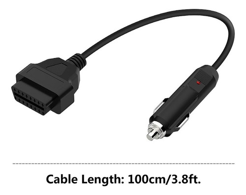 Cable De Alimentación De 16 Clavijas Hembra A 12 Vcc,obdii