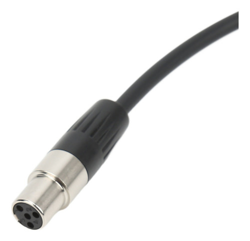 Adaptador Xlr De 4 Pines D Tap Cable In Spiral Macho A Mini