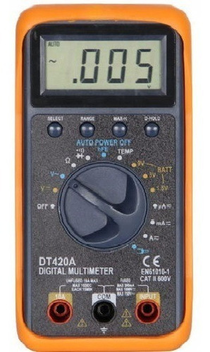 Multimetro Tester Digital Ruhlmann Dt420a Temperatura