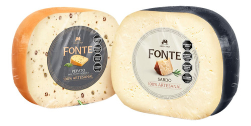 Oferta Queso Fonte Pepato Y Sardo 2.5 Kg Aprox