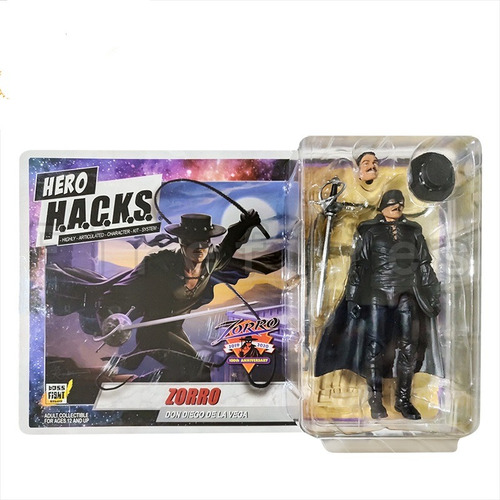 Zorro Hero Hacks Boss Fight Action Figure