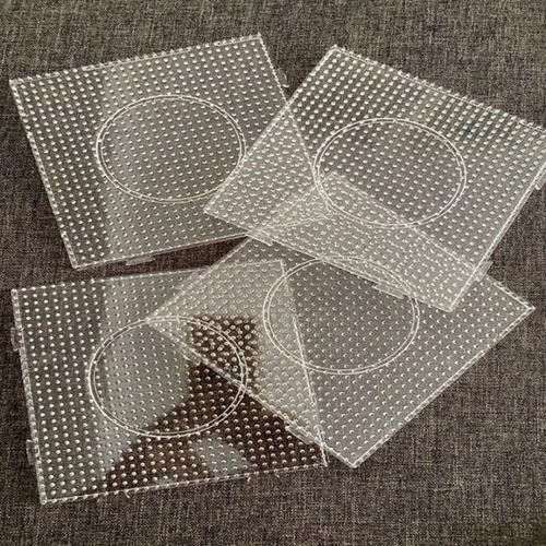 2 X 5mm Claro Tablero De Rompecabezas Juguetes Cuadrado
