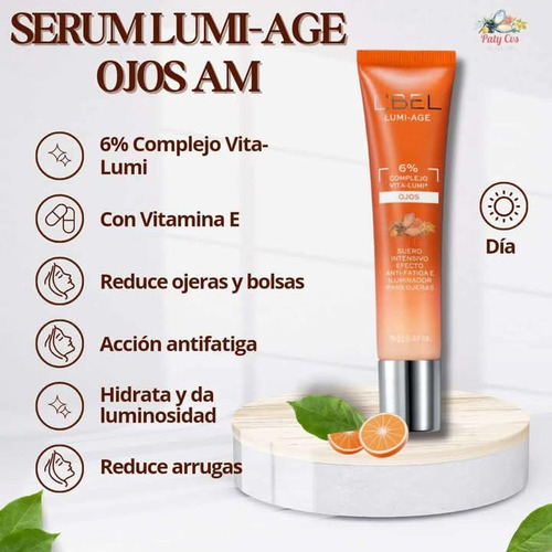 Serum Lumi-age Eye L'bel Todo Tipo De Piel Día/noche