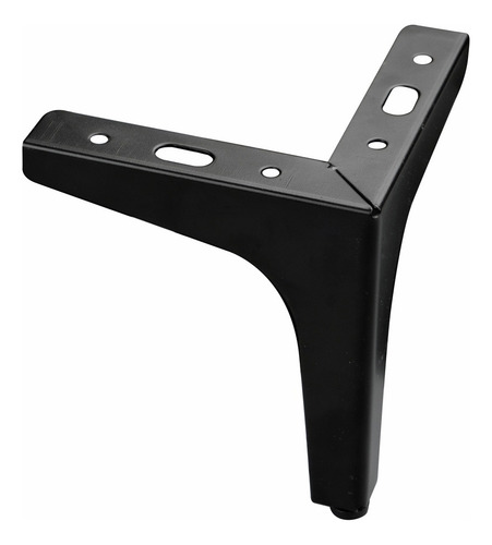 Pata Para Mueble Negra 10 Cm Marca Bari (par)