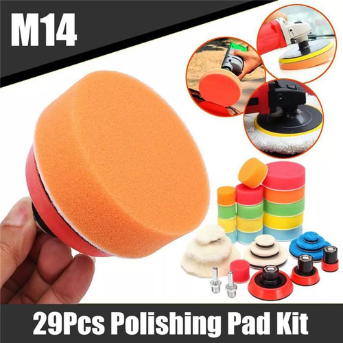 Kit De Almohadillas Para Pulir Automóviles