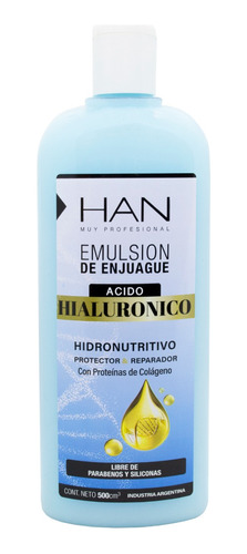 Han Acido Hialurónico Acondicionador Reparador 500ml Local