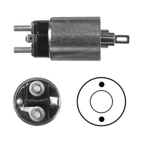 Solenoide Para Hitachi 24v Para Isuzu @modelo 2.5 D/c 4x2