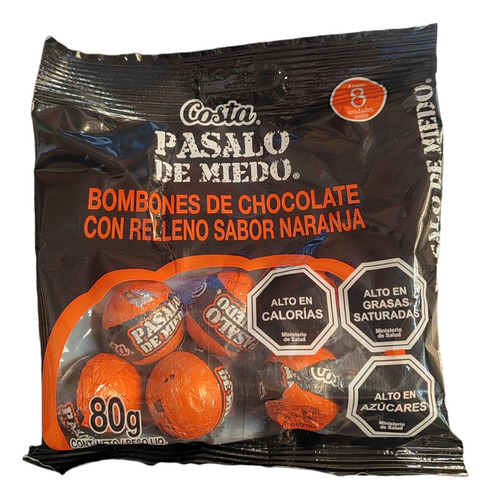 Bombones De Chocolate  Costa Pasalo De Miedo 80g Halloween