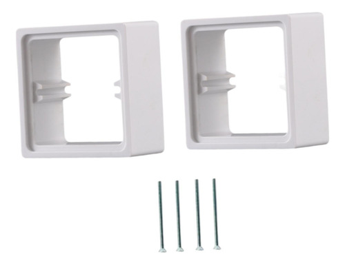 2 Piezas Spacers Smocket Switche Accesorio Fácil Caja De