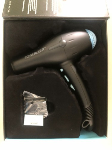 Secadora de cabello Bio Ionic POWER LIGHT SPEED PRO DRYER negra 127V