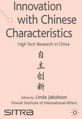 Innovation With Chinese Characteristics, De Linda Jakobson. Editorial Palgrave Macmillan, Tapa Dura En Inglés