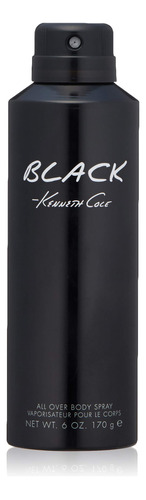 Perfume Kenneth Cole Black Body Spray, Colonia Para Hombre,