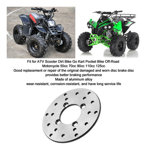 Rotor De Freno De Disco Para Todoterreno, Moto, Moto De Cros