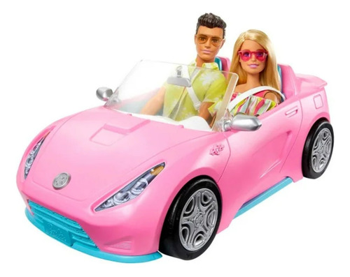 Set De Juego Barbie Vamos A Playa Con Ken Drop 002 Color Rosa