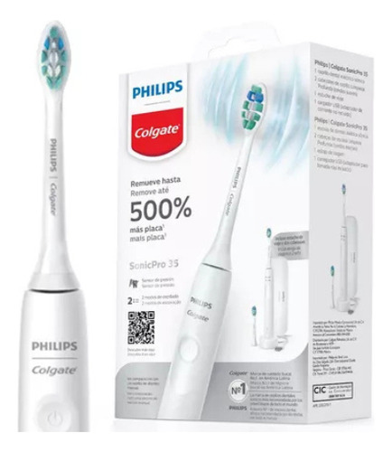 Cepillo De Dientes Eléctrico Philips Colgate Sonicpro 35