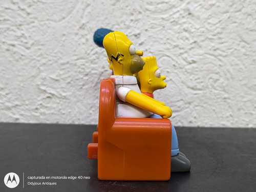 Set Figuras Sofa De Los Simpson Burguer King 4pz Retro (Usado)