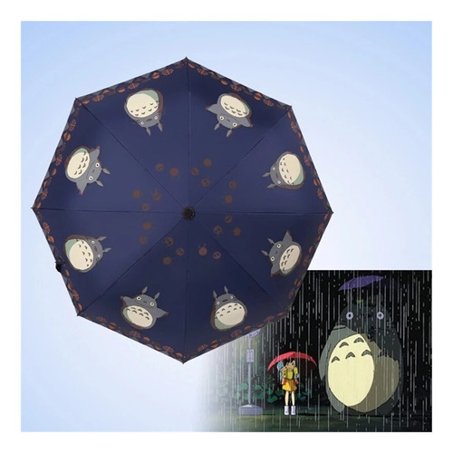 Paraguas Infantil My Neighbor Totoro, Bonito, Plegable A Dia
