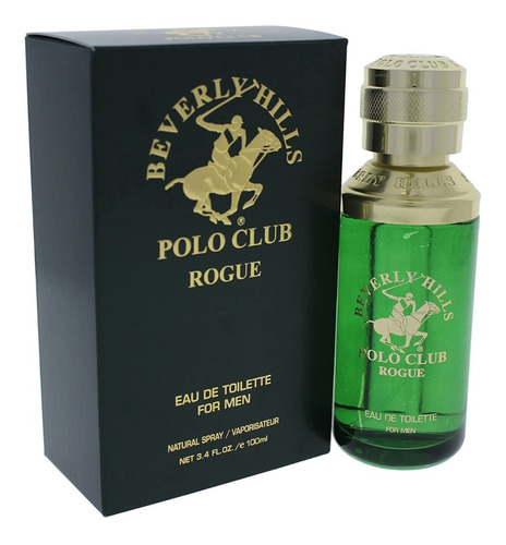 Perfume Polo Club  Rogue 100 Ml Beverly Hills Envio Gratis