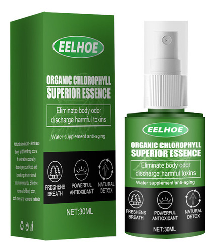 Skin Essence Spray, 30 Ml, Esencia De Clorofila Que Cierra L