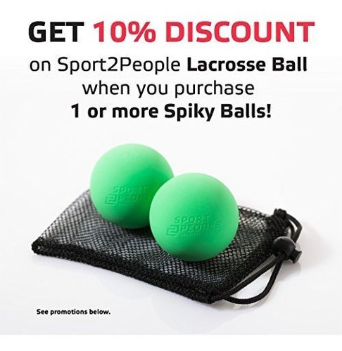 Sport2people Balón De Masaje Spiky - Terapia Física Balones