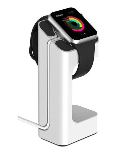 Base De Carga Rosa Compatible Con Cargador De Apple Watch