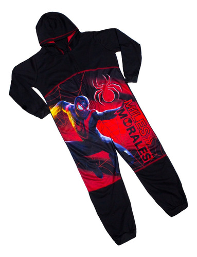 Pijama Enteriza De Spider Miles De Morales 