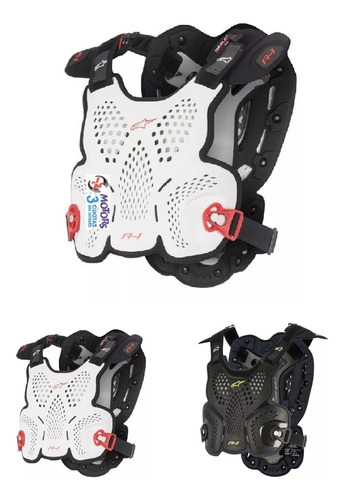 Jm Alpinestars Pechera A-1 Roost Guard Protección Motocross