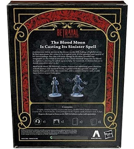 Imagen 2 de 9 de Juego De Mesa La Expansiónde Betrayal The Werewolf S J