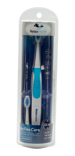 Escova Dental Elétrica Relax Flex Care - Relax Medic