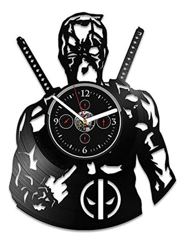 Reloj Hecho A Mano De Comics Marvel, Regalo De Deadpool, Rel