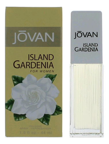 Colonia En Aerosol Perfume Coty Jovan Island Gardenia, 45 Ml